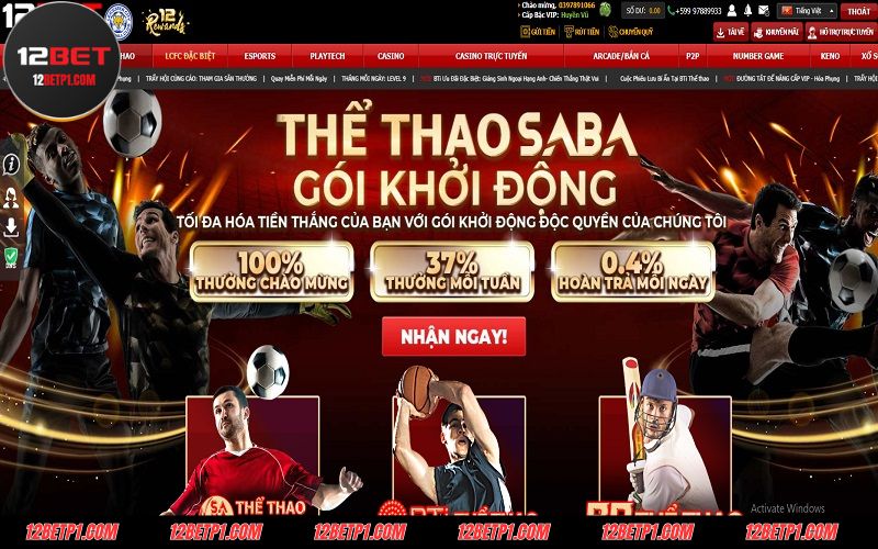 Đa dạng nhiều bộ môn giải trí tại thể thao 12BET